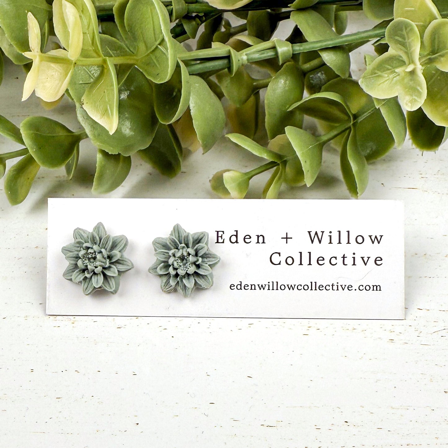 Lily Flower Stud Earrings