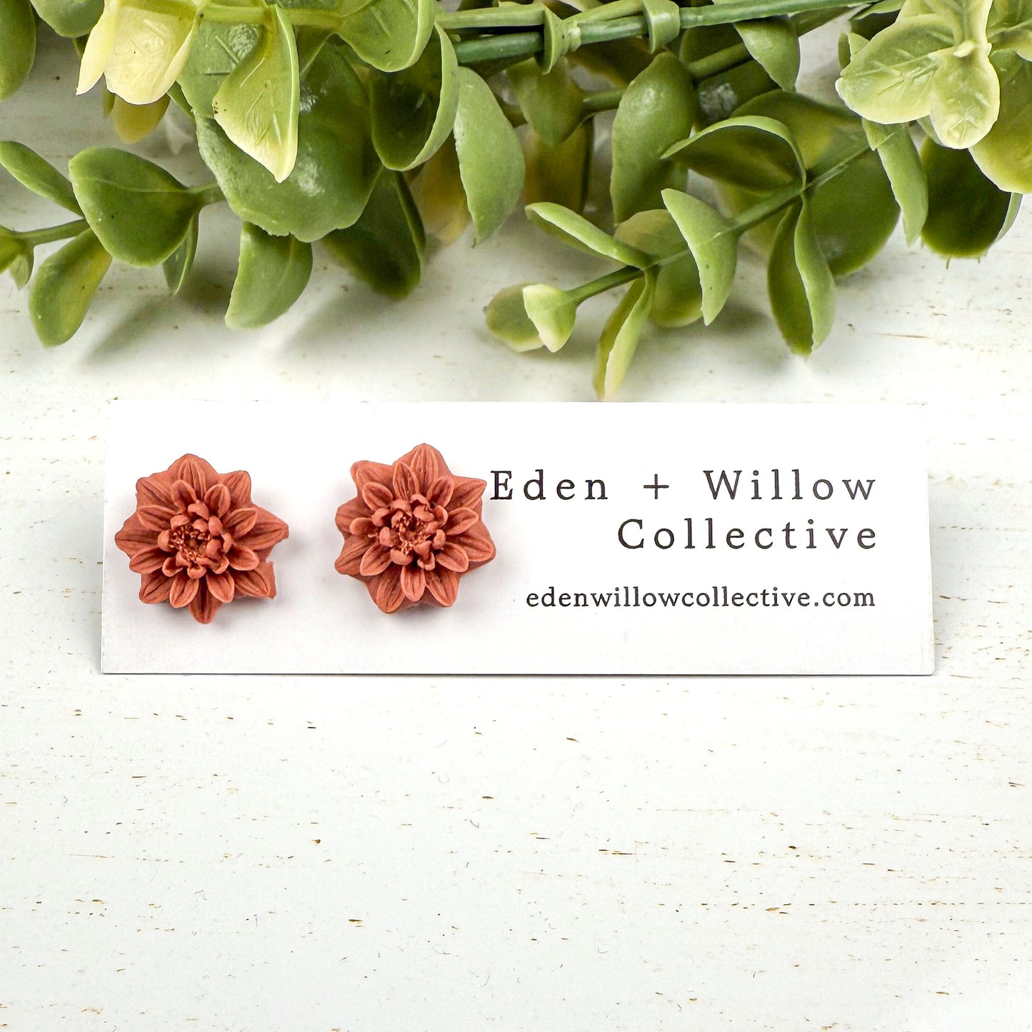 Lily Flower Stud Earrings