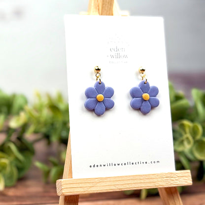 Bloom Drop - Daisy Dangle Earrings
