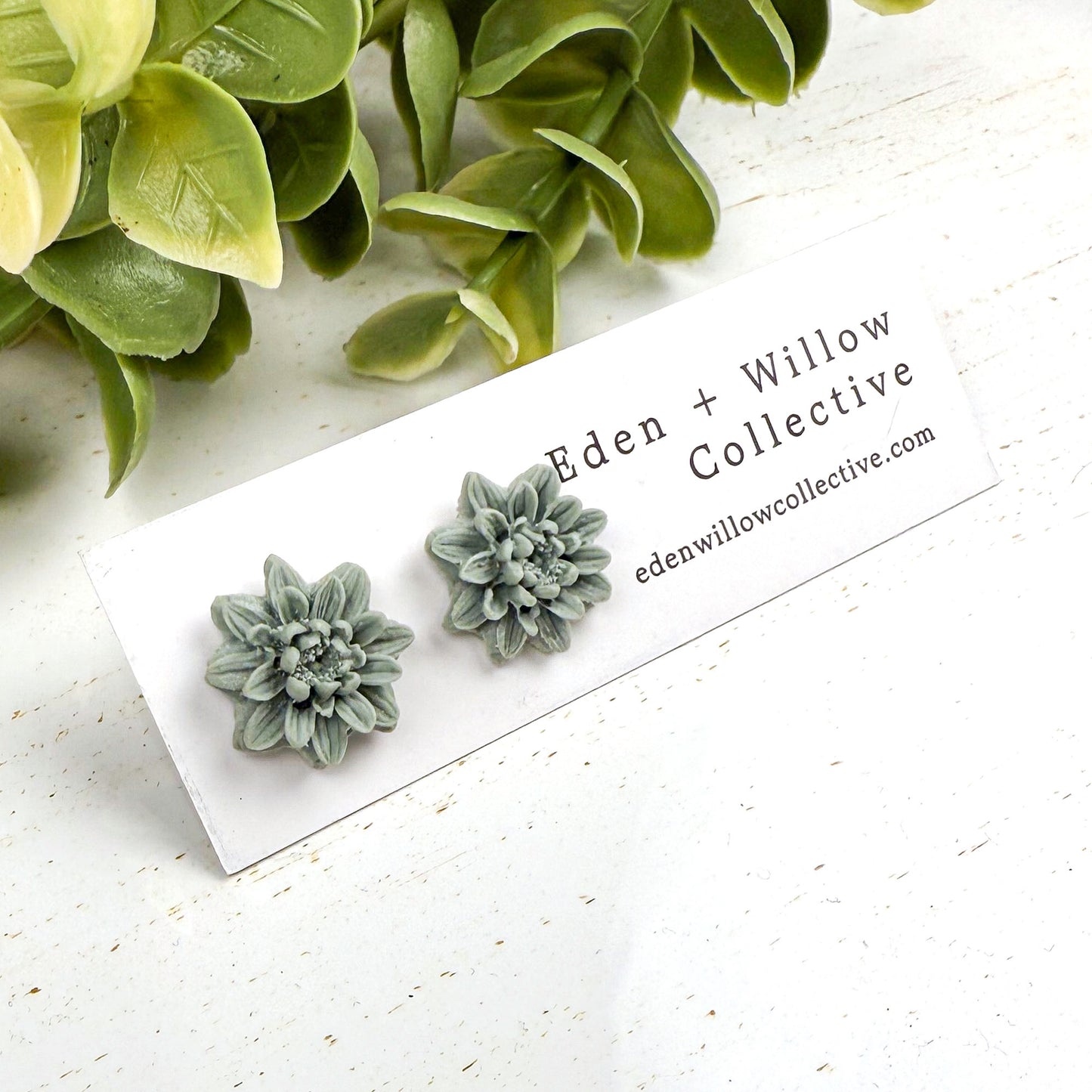 Lily Flower Stud Earrings