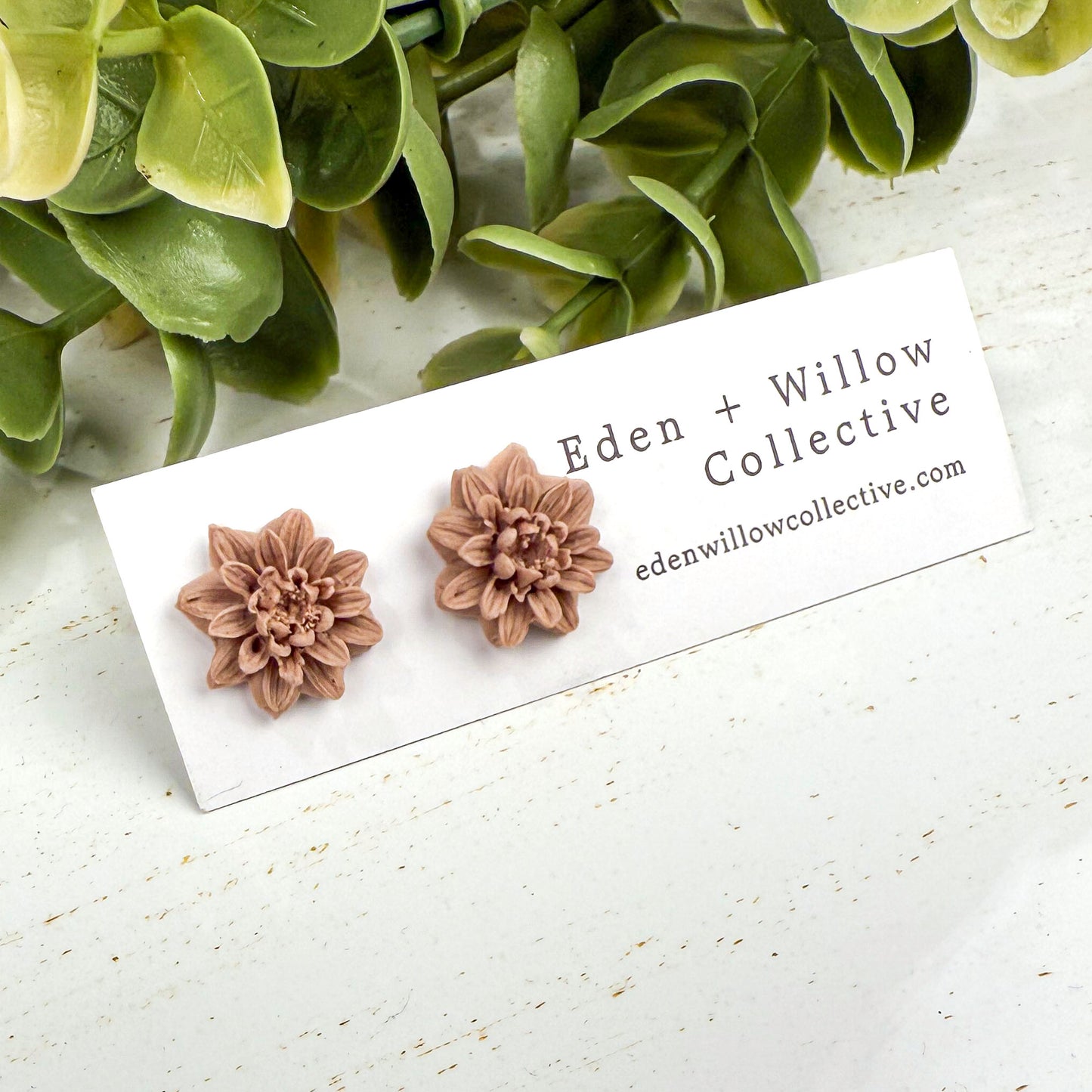 Lily Flower Stud Earrings